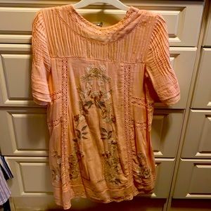 Free people xs pink dress